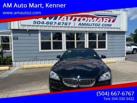 2012 BMW 6 Series for sale at AM Auto Mart, Kenner in Kenner LA