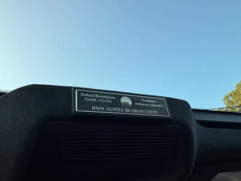 2015 BMW 6 Series ALPINA B6 xDrive Gran Coupe