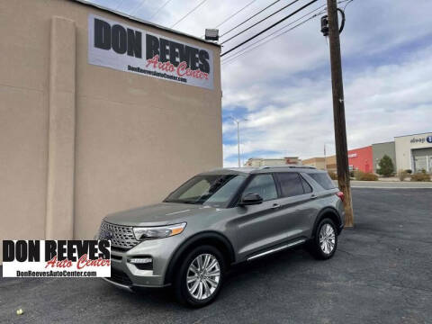 2020 Ford Explorer for sale at Don Reeves Auto Center in Farmington NM