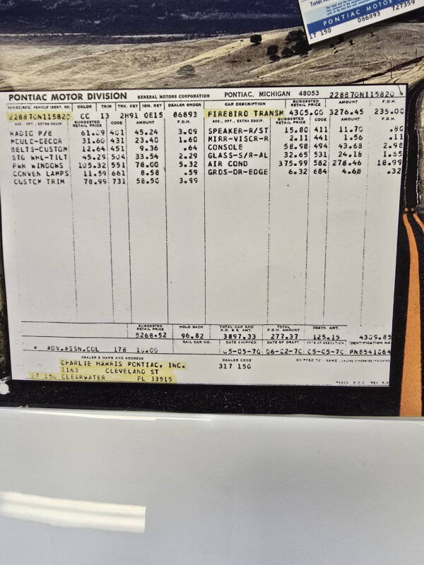 1970 Pontiac Trans Am