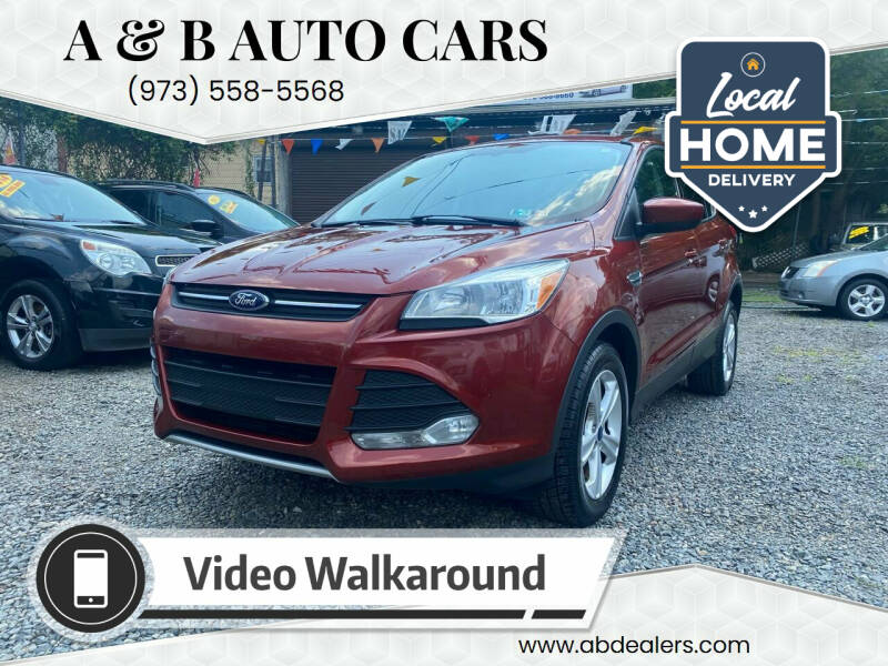 2015 Ford Escape for sale at A & B Auto Cars in Newark NJ