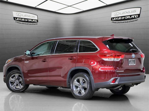 2017 Toyota Highlander Hybrid Limited Platinum