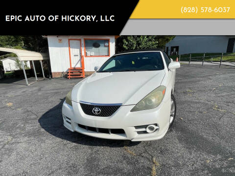 2007 Toyota Camry Solara for sale at Epic Auto of Hickory, LLC in Hickory NC