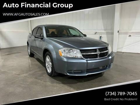 2008 Dodge Avenger for sale at Auto Financial Group in Flat Rock MI