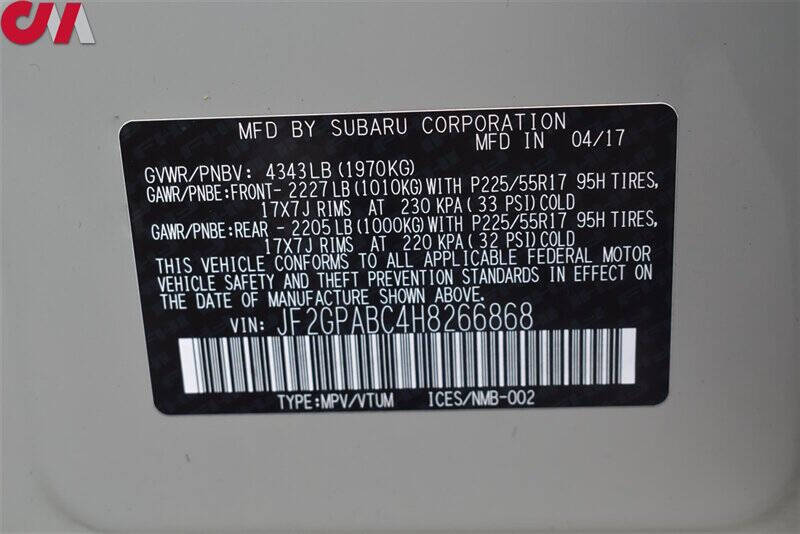 2017 Subaru Crosstrek 2.0i Premium