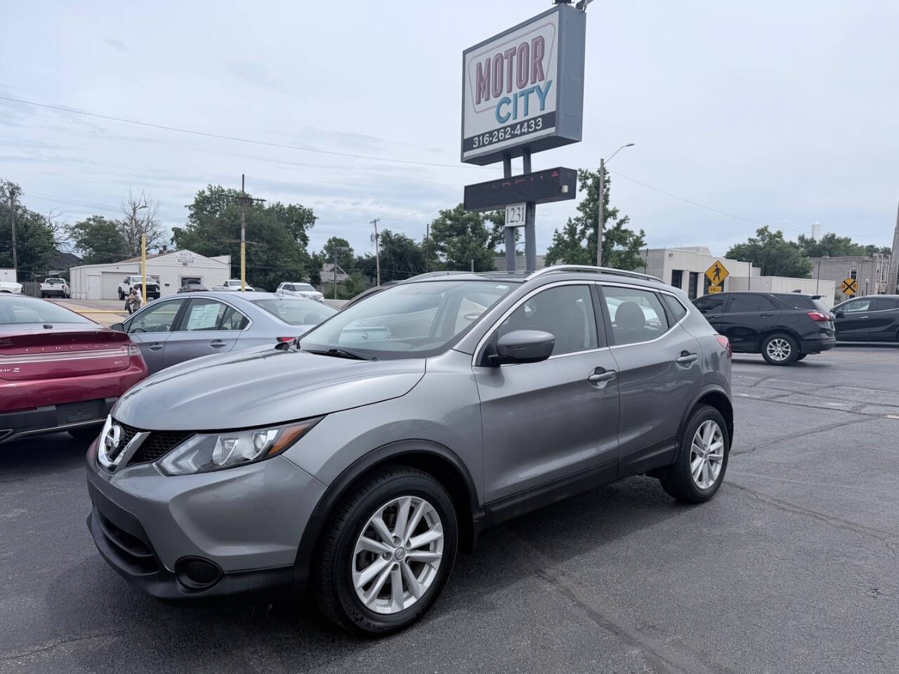 Black 2017 Nissan Rogue Sport S AWD S 4dr Crossover 1