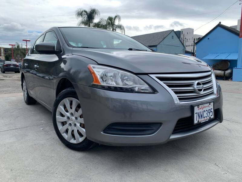 2015 Nissan Sentra for sale at Galaxy of Cars in North Hills CA
