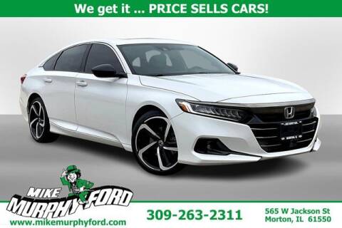 2021 Honda Accord for sale at Mike Murphy Ford in Morton IL