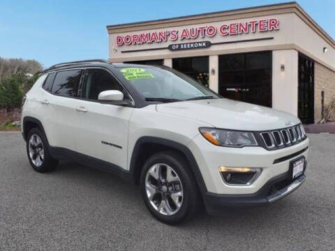 2021 Jeep Compass for sale at DORMANS AUTO CENTER OF SEEKONK in Seekonk MA