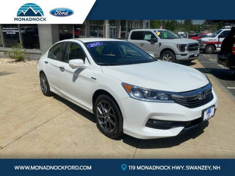 2017 Honda Accord Hybrid for sale at International Motor Group - Monadnock Ford in Swanzey NH