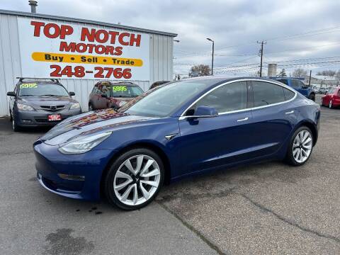 2018 Tesla Model 3 for sale at Top Notch Motors in Yakima WA