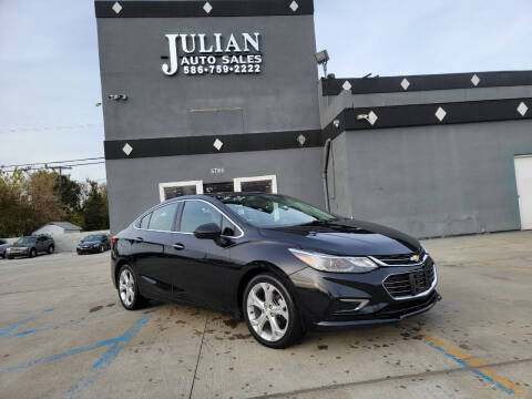 2017 Chevrolet Cruze for sale at Julian Auto Sales in Warren MI