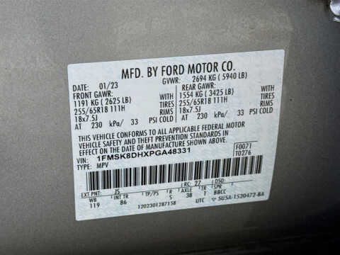 2023 Ford Explorer XLT
