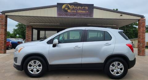 2016 Chevrolet Trax for sale at Ponca Auto World in Ponca City OK