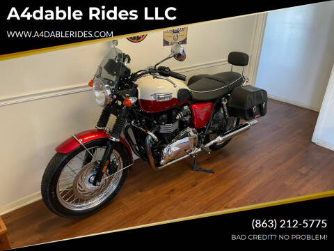 2013 Triumph T100 for sale at A4dable Rides LLC in Haines City FL