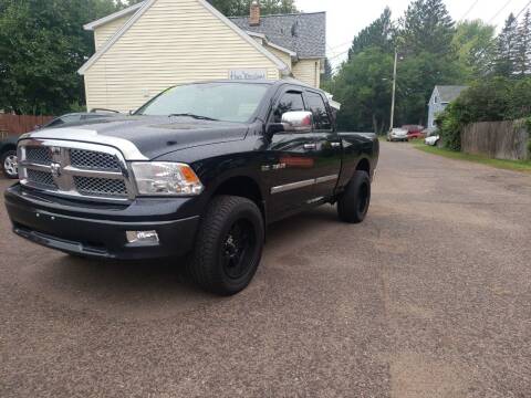 2009 Dodge Ram Pickup 1500 for sale at WB Auto Sales LLC in Barnum MN