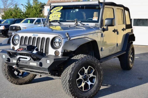 2017 Jeep Wrangler Unlimited for sale at Lighthouse Motors Inc. in Pleasantville NJ