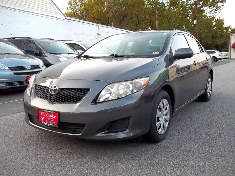 2009 Toyota Corolla for sale at 1st Choice Auto Sales in Fairfax VA