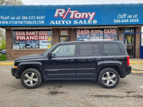 2016 Jeep Patriot for sale at R Tony Auto Sales in Clinton Township MI