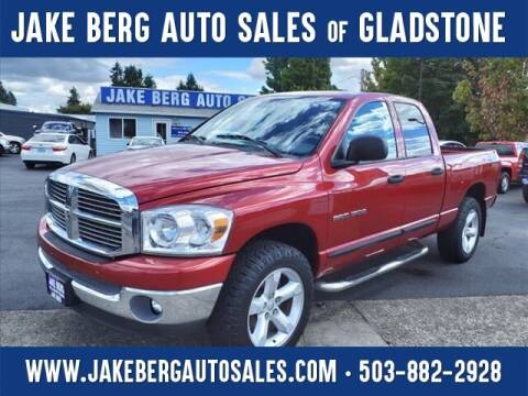 2007 Dodge Ram 1500 for sale at Jake Berg Auto Sales in Gladstone OR