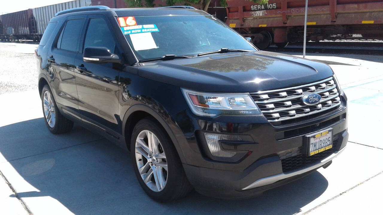 Black 2016 Ford Explorer Limited Limited 4dr SUV 1