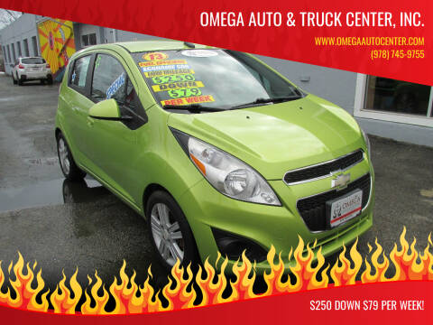 2013 Chevrolet Spark for sale at Omega Auto & Truck Center, Inc. in Salem MA