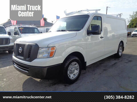 2015 Nissan NV for sale at Miami Truck Center in Hialeah FL