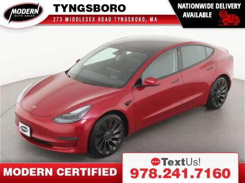 2021 Tesla Model 3 for sale at Modern Auto Sales in Tyngsboro MA