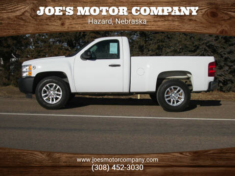 2012 Chevrolet Silverado 1500 for sale at Joe's Motor Company in Hazard NE