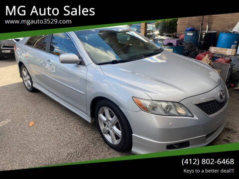 2007 Toyota Camry for sale at MG Auto Sales in Pittsburgh PA