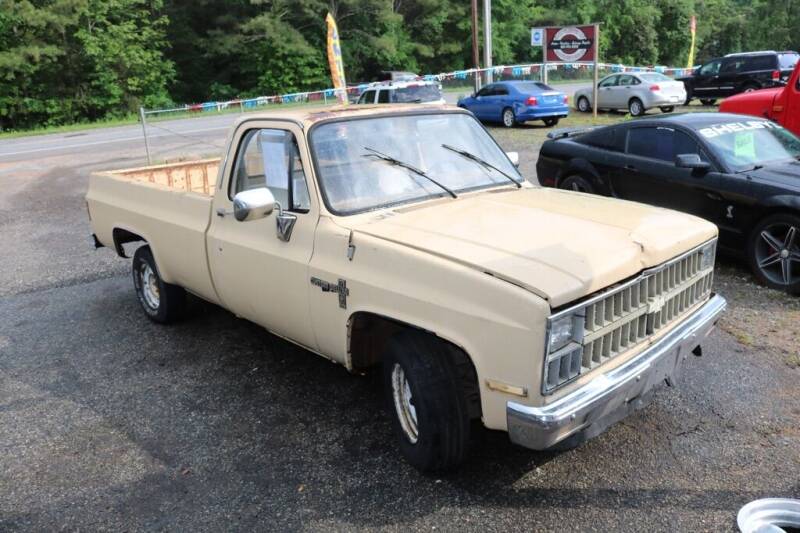 1982 Chevrolet C/K 10 Series for sale at Daily Classics LLC in Gaffney SC