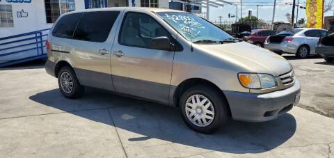 2001 Toyota Sienna for sale at Olympic Motors in Los Angeles CA