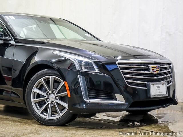 Used 2019 Cadillac CTS Sedan Luxury with VIN 1G6AR5SS7K0100236 for sale in Tinley Park, IL