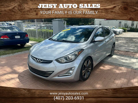 2015 Hyundai Elantra for sale at JEISY AUTO SALES in Orlando FL