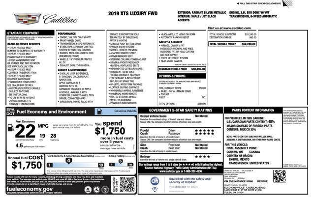 2019 Cadillac XTS Luxury