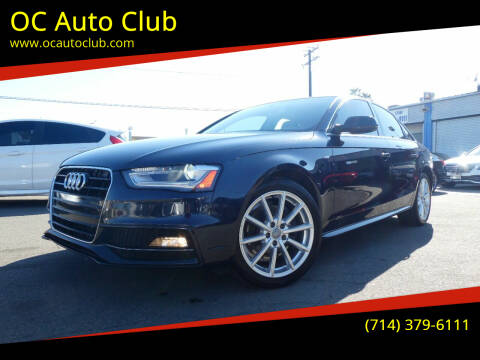 2016 Audi A4 for sale at OC Auto Club in Midway City CA