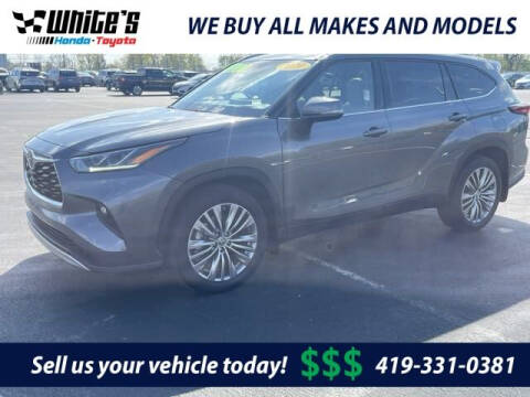 2020 Toyota Highlander for sale at White's Honda Toyota of Lima in Lima OH