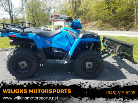 2017 Polaris Sportsman 450 w/ Plow