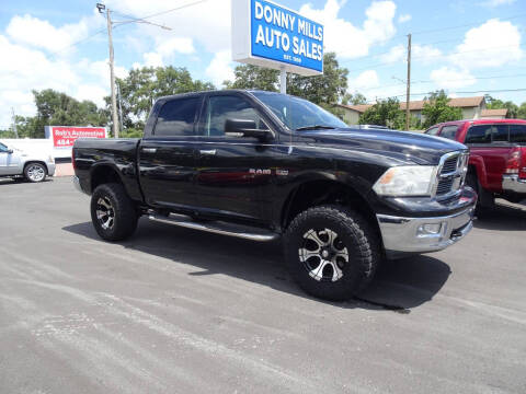 2009 Dodge Ram 1500 for sale at DONNY MILLS AUTO SALES in Largo FL