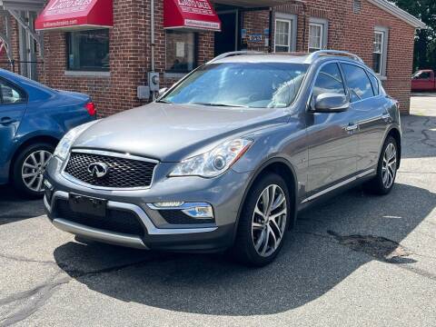 2017 Infiniti QX50 for sale at Ludlow Auto Sales in Ludlow MA