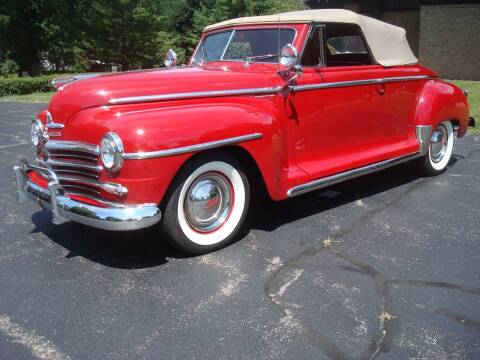 1948 Plymouth Deluxe for sale at Naperville Auto Haus Classic Cars in Naperville IL