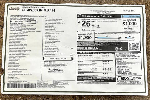 2026 Jeep Compass Limited