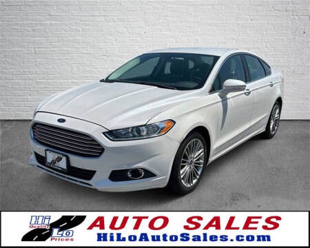 2013 Ford Fusion for sale at Hi-Lo Auto Sales in Frederick MD