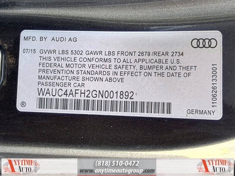 2016 Audi S5 3.0T quattro Premium Plus