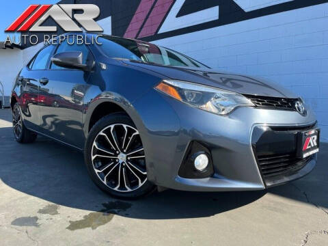 2015 Toyota Corolla for sale at Auto Republic Fullerton in Fullerton CA
