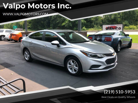 2018 Chevrolet Cruze for sale at Valpo Motors in Valparaiso IN