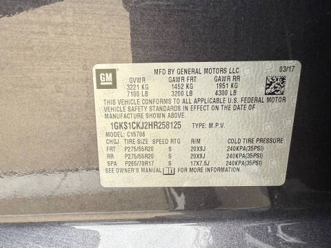 2017 GMC Yukon Denali