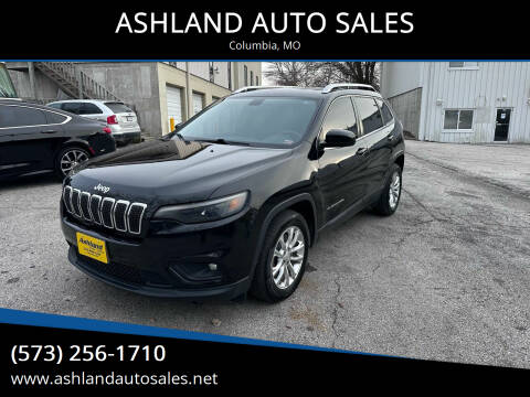 2019 Jeep Cherokee for sale at ASHLAND AUTO SALES in Columbia MO