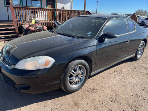 2007 Chevrolet Monte Carlo for sale at PYRAMID MOTORS - Fountain Lot in Fountain CO