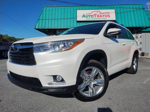 2016 Toyota Highlander for sale at AUTO TRATOS in Mableton GA